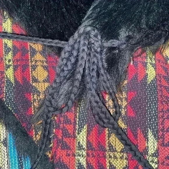 UNIF Aztec print faux fur jacket - Picture 7 of 9